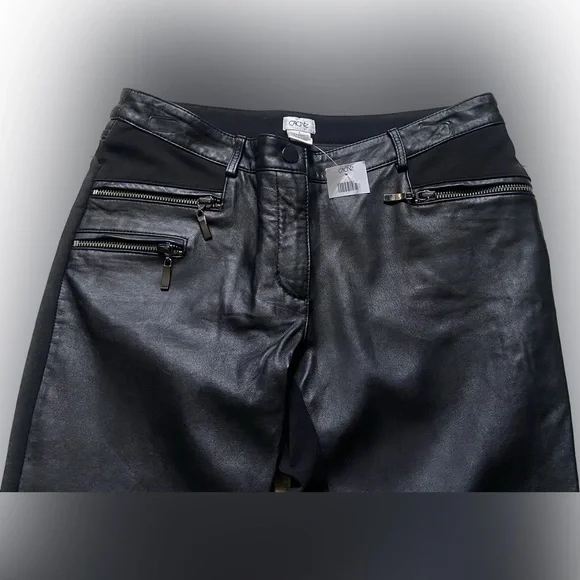 CACHE ❤️❤️🆕 LEATHER PANTS NWOT - Picture 7 of 7